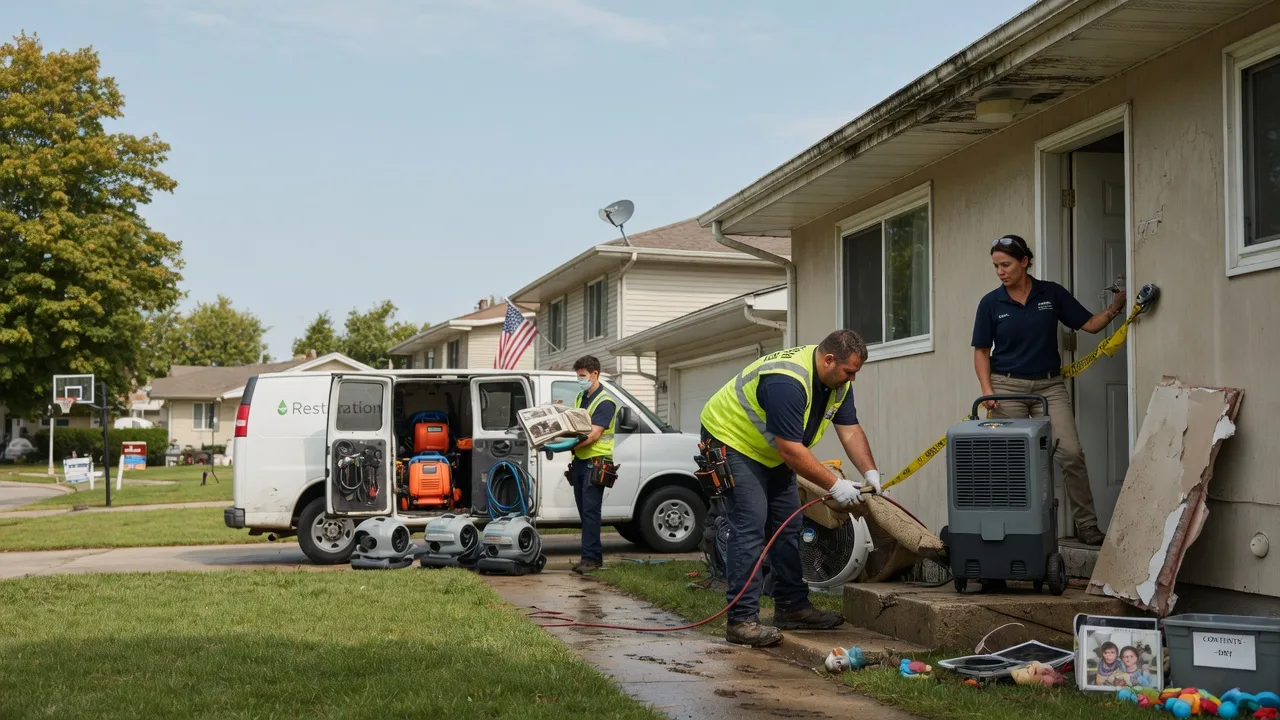 Water Damage Restoration in Belleville, KS near me